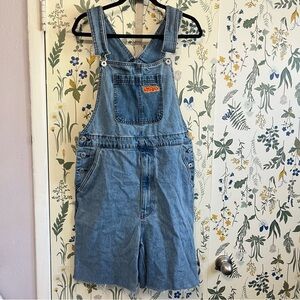 Empyre Overalls Woman’s Small Blue Denim Bib Relaxed Streetwear Skate